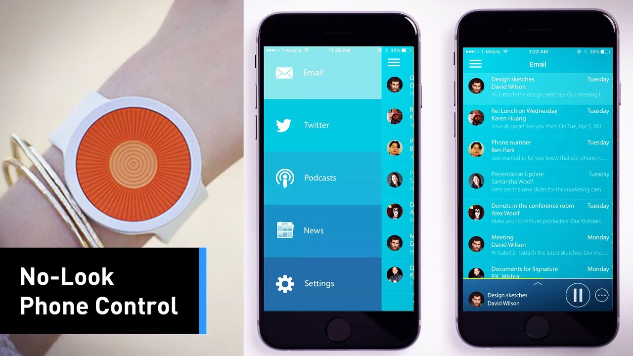 Control Your Entire Phone Without Even Looking At It - YouTube
