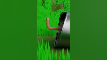 Angry worm #funny #animation #3d