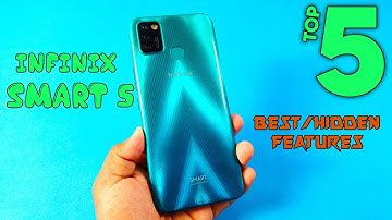 Infinix Smart 5 Top 5 Best Hidden Features | Smart 5 Tips & Tricks