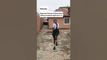 Nigerian Primary Secondary School Students Right Now Shorts 