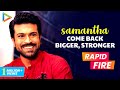Ram Charan's rapid fire: Rajamouli has got soft corner for Alia Bhatt, not us- RRR- Jr.NTR