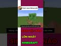BẠN CÓ BIẾT SINH VẬT NÀO LỚN NHẤT TRONG MINECRAFT #minecraft #Thichxemminecraft