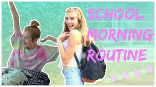 MY SCHOOL MORNING ROUTINE! 20172018!⎢HeartHez♡