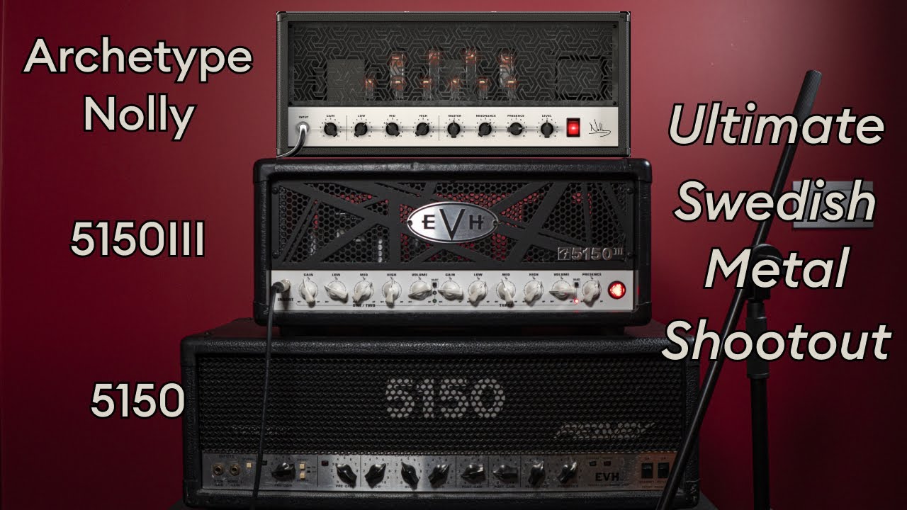 Peavey 5150 Vs EVH 5150III Vs Neural DSP Nolly Metal Test Dark 