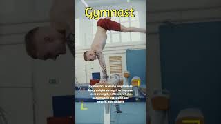 Gymnast daily routine #shorts #gymnastics #gymnast #gymnastic