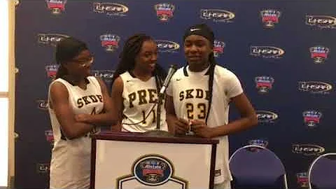 Emmia Johnson, Genise Wells, Tyra Vaughn of St. Ka...