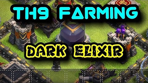 TH9 Dark Elixir Farming Army 2017 - Dragloonion | Clash Of Clans