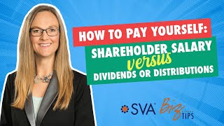 How to Pay Yourself: Shareholder Salary vs. Dividends or Distributions