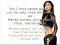 Nicole Scherzinger ft 50 cent "Right There"(Lyrics)