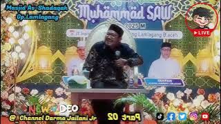 PART 02 LATEST TARIKA TGK.ISMAIL ON AS PAGE ~ Shadaqah Gp .LAMLAGANG