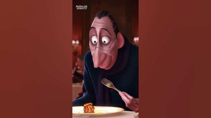 🐭🧀 ¿Te diste cuenta de lo que le pasó a Ego en Ratatouille? | #Shorts