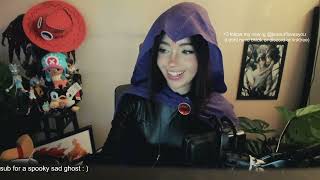 JenaUrf Stream 10/23/25 Cosplay Raven