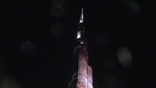 Beautiful Adhan from The Dubai Mall with Burj Khalifa (2) | أذان جميل من دبي مول مع برج خليفة