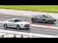 1600hp Nissan GT-R BATTLES 2000+hp LAMBO!