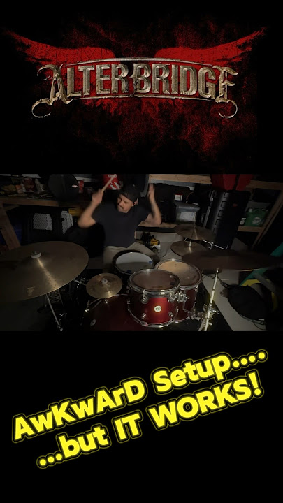 METALINGUS 🔥🥁#shorts #drumcovers #yamahaead10 #alterbridge #dwdrums