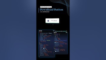 Download Button Animation using CSS || HTML & CSS Shorts Tutorial