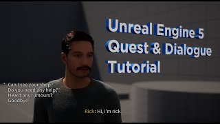 How To Make Quests/Dialogues in UE5 - Narrative 3 Tutorial