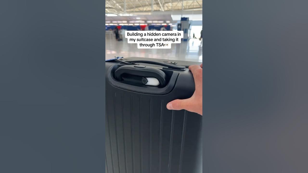 Taking a hidden camera through TSA… YouTube
