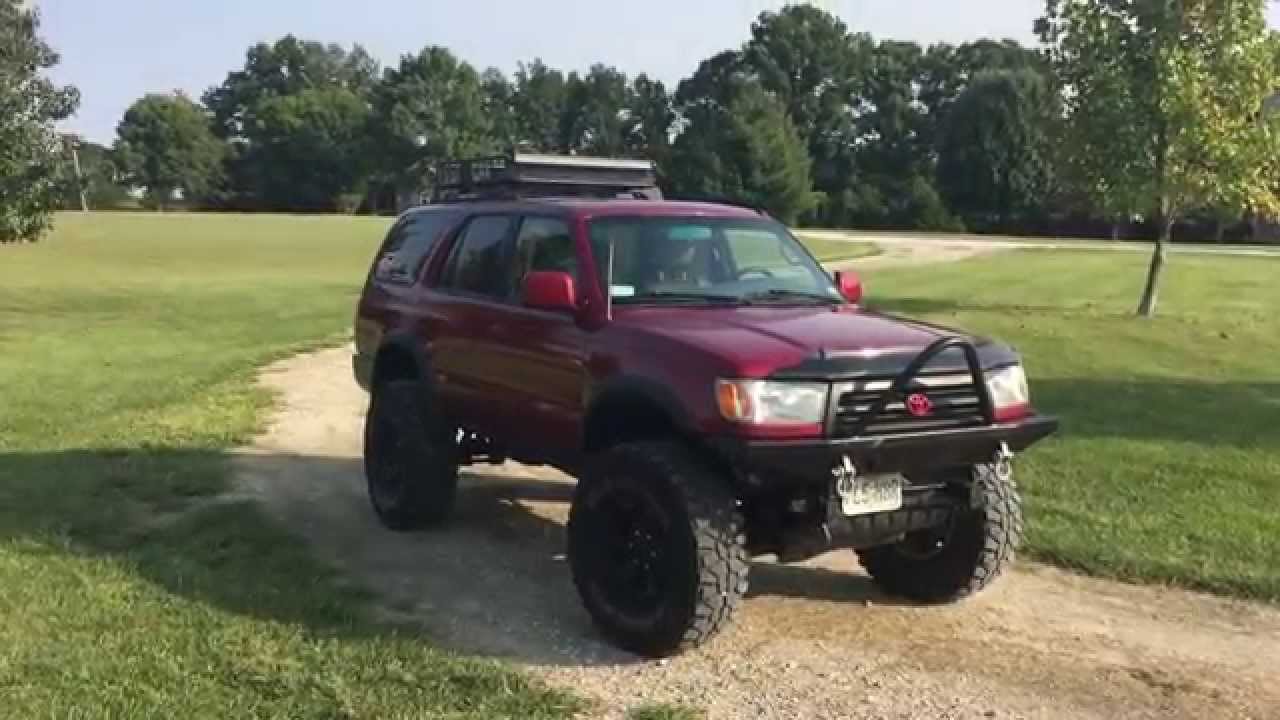 1996 Toyota 4Runner lifted on 35s - YouTube