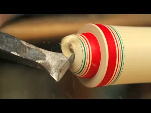 Relaxing Calm Making A Traditional Japanese Wooden Kokeshi Doll