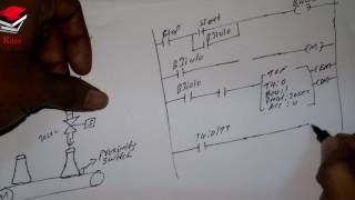 [hindi] BASIC PLC BOTTLE FILLING PROCESS screenshot 5