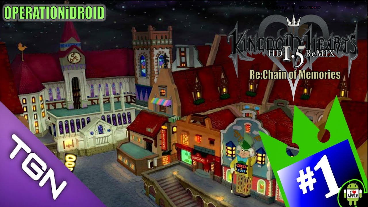 Lets Play Kingdom Hearts HD 1.5 Remix ReChain of Memories Part 1 Traverse Town ! YouTube