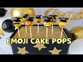 DIY Graduation Cake Pops | How to make Emoji Cake Pops