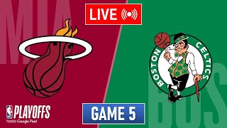 NBA LIVE! Boston Celtics vs Miami Heat GAME 5 | May 1, 2024 | NBA Playoffs 2024 LIVE