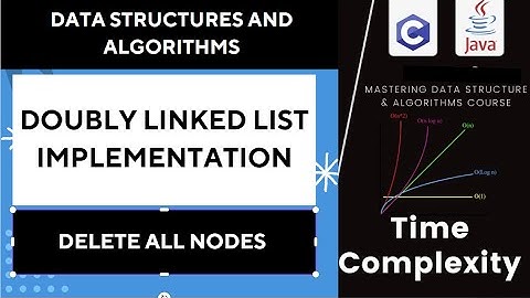 Remove all Nodes from Doubly Linked List | Delete All Nodes