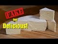 Fake Camembert Taste Test - Stabilized Paste Washed Curd Bloomy Rind