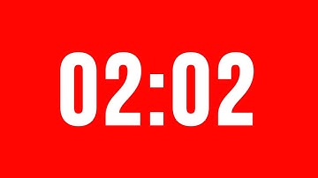 2 Minute 2 Second Timer With Alarm Without Music