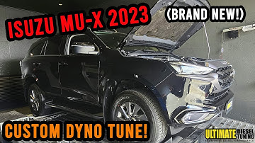 We custom dyno tune ALL 4JJ3 Isuzu D-MAX & MU-X & Mazda BT-50 models with AWESOME performance gains!