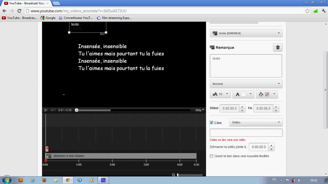 Comment Faire Pour Ecrire Dans Une Video