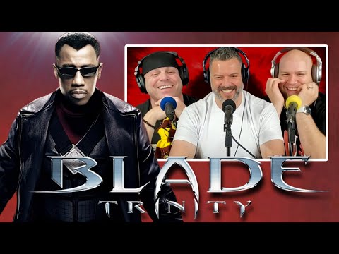 Deadpool, Triple H (WWE), Jessica Biel... what could go wrong? Blade Trinity movie reaction