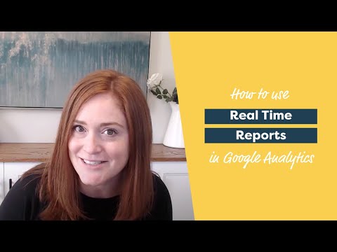 Google Analytics Realtime Report