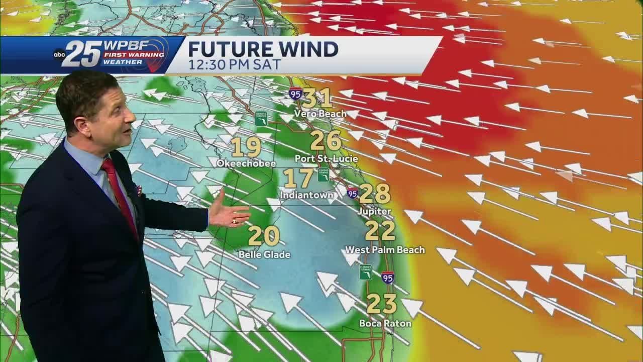 Winds increasing and so is the rain - YouTube