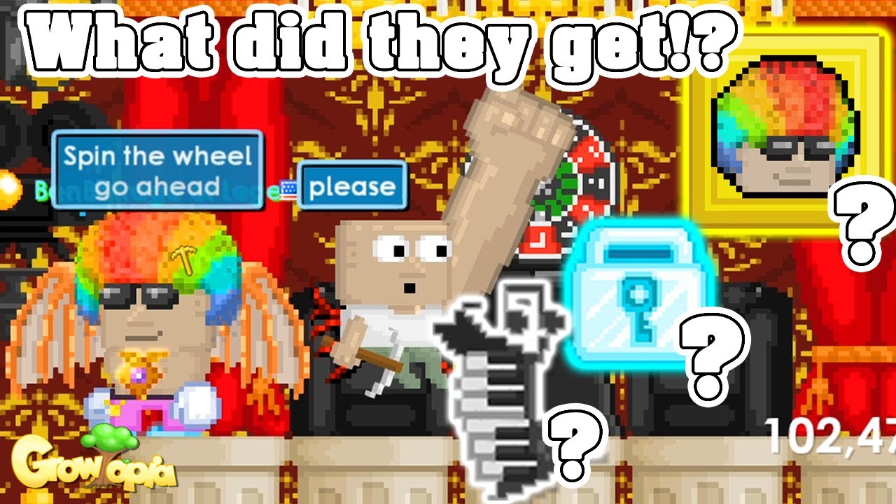 Their LUCKY Day! 😭 [ROULETTE GAME] Growtopia YouTube