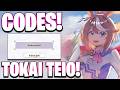 *💗TOKAI TEIO* ALL Working TOKAI TEIO UPDATE CODES FOR UMA RACING! ROBLOX UMA RACING CODES