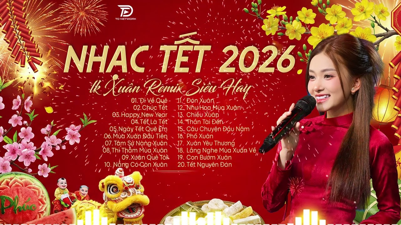 Nhạc Tết 2026 Remix Hay Nhất | Đi Về Quê - Út Nhị Mino - LK Nhạc Xuân EDM TikTok Chào Xuân Bính Ngọ