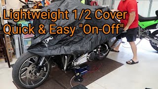 X AUTOHAUX Lightweight Motorcycle Half Cover Review