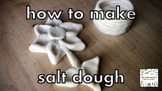 How to Make Salt Dough Step by Step | Art for kids