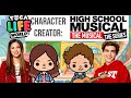 Character Creator | High School Musical: The Musical: The Series | Toca Life World