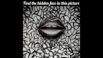 find the hidden face in this picture #illusion #hiddenface