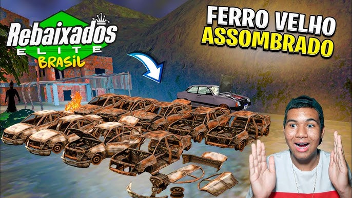 Rebaixados Elite Brasil - TOP 5 CARROS BATIDOS NO JOGO 😱 