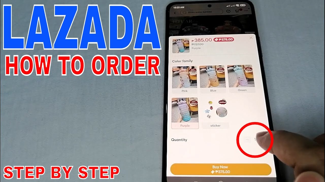 ✅  How To Order In Lazada 🔴