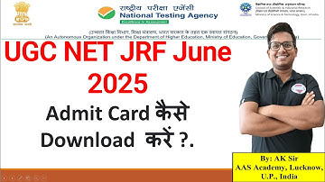 UGC NET Admit Card 2025 Out | Step-by-Step Download Guide | Admit Card 2025 Kaise Download Kare.