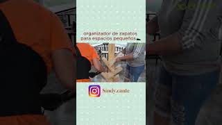 ORGANIZADOR DE ZAPATOS  PARA ESPACIOS PEQUEÑOS #manualidadesfaciles #manualidades