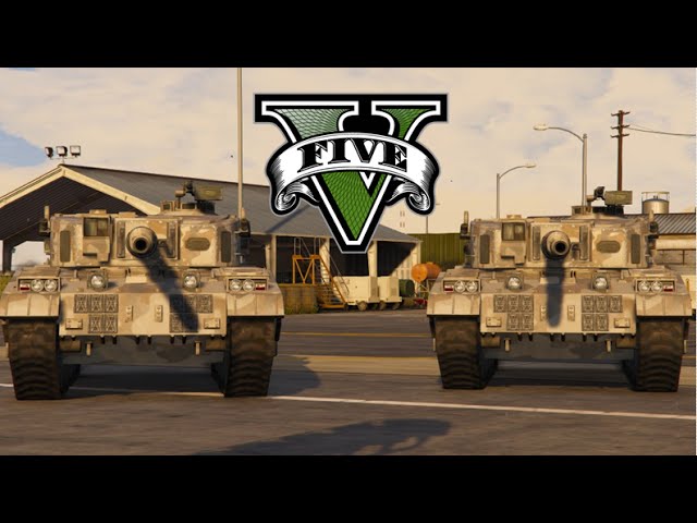 GTA IV Mod - Tanque de Guerra do GTA V