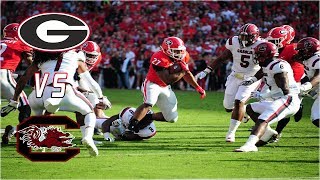 #1 Georgia Highlights Vs. South Carolina 2017 | CFB Week 10