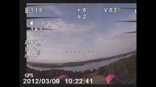 FPV with FOX-800 1.2ghz TX/RX with DJI MiniOSD